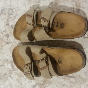Tan Birkenstock Sandals